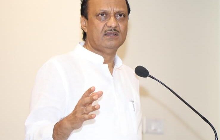 Ajit Pawar During Speech 1