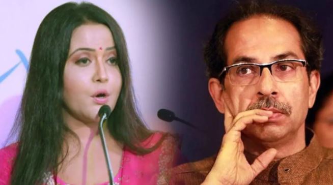 amruta fadanvis and uddhav thackeray