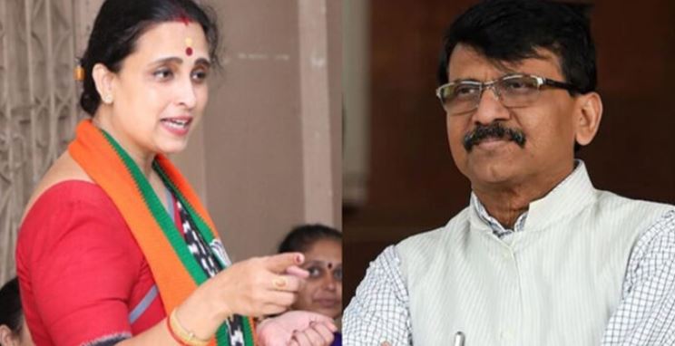 chitra wagh and sanjay raut