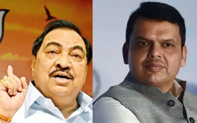 eknath khadse and devendra fadanvis