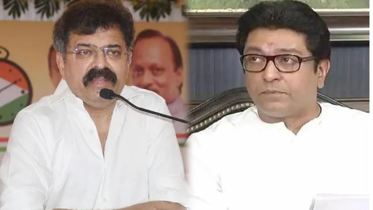 jitendra awhad and raj thackeray 1