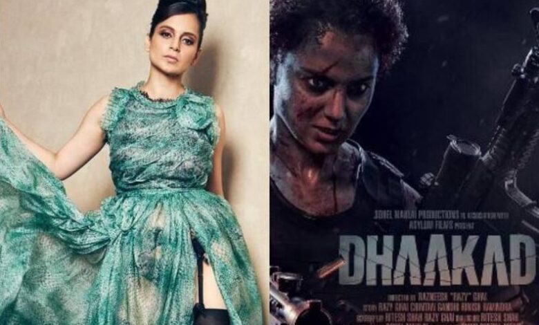 kangana ranuat and dhakad