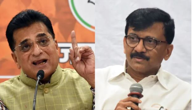 kirit somaiya and sanjay raut 1