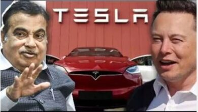 tesla and nitin gadkari