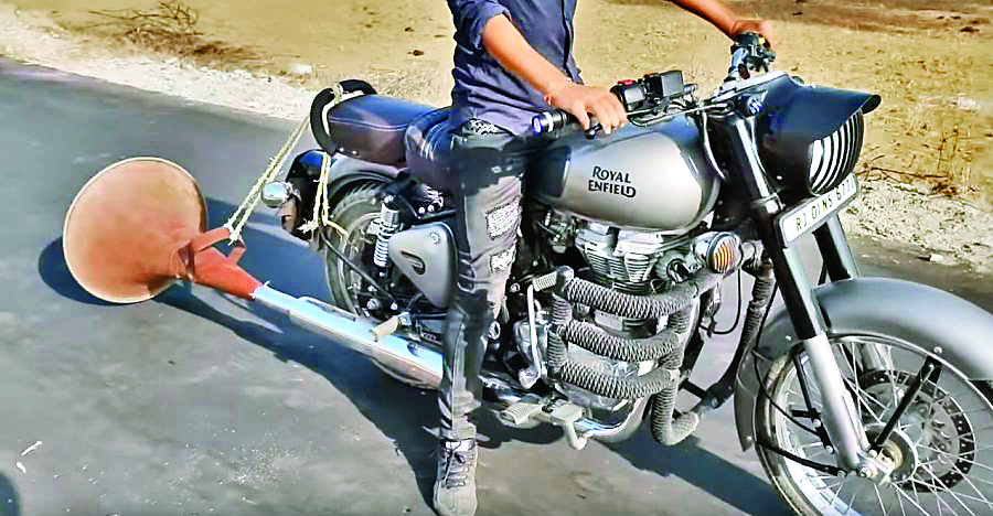 Royal Enfield Massive Silencer