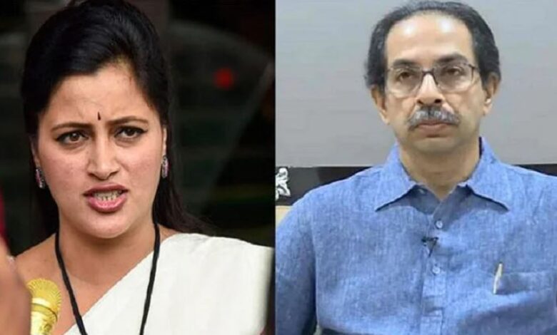 navneet rana and uddhav thackeray 1