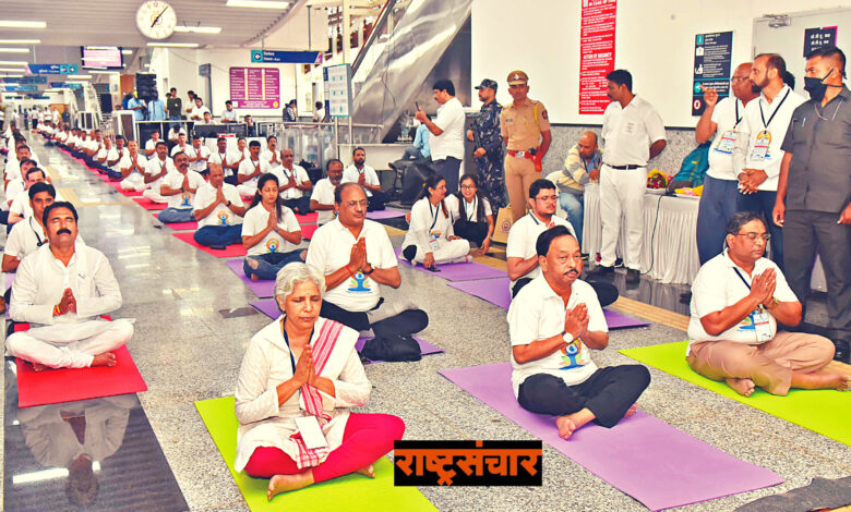 yoga day narayan rane