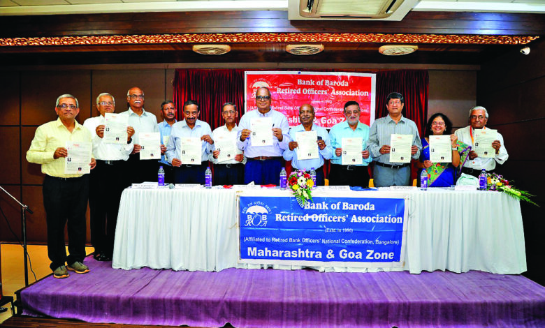 Bank of Baroda Retired Officers Association Photo