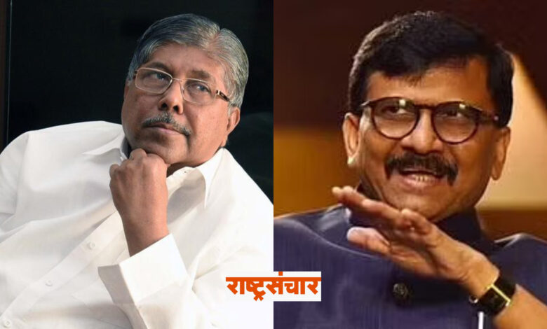 chandrakant patil and sanjay raut