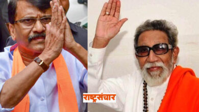 sanjay raut And Balasaheb Thackeray