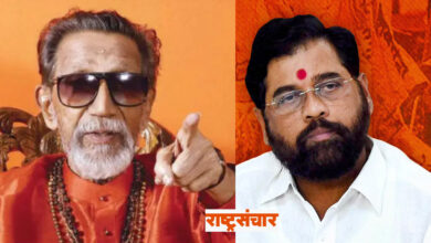 Eknath Shinde And Balasaheb Thacekray