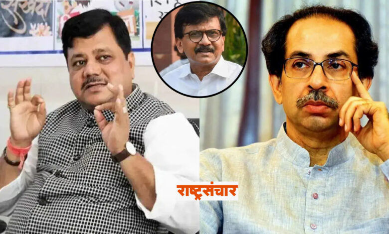 pravin darekar sanjay raut uddhav thackeray