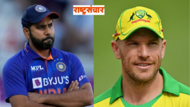 Rohit Sharma And Aron finch