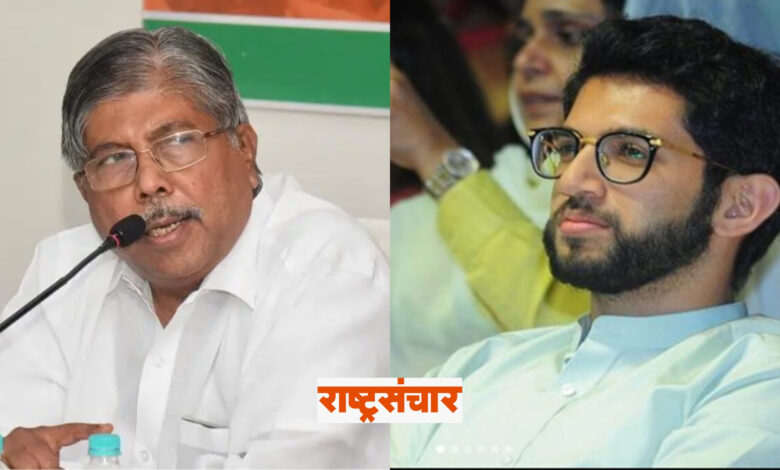 chandrakant patil aditya thackeray