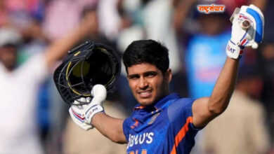 shubman gill double century ind vs nz odi