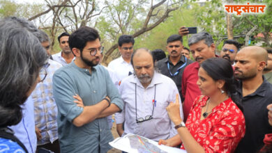 vetal tekdi aaditya thackeray