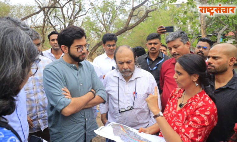 vetal tekdi aaditya thackeray