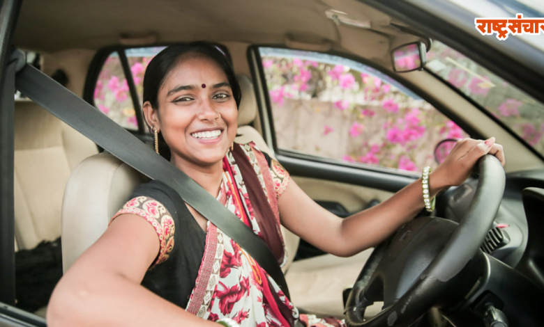 women car drive